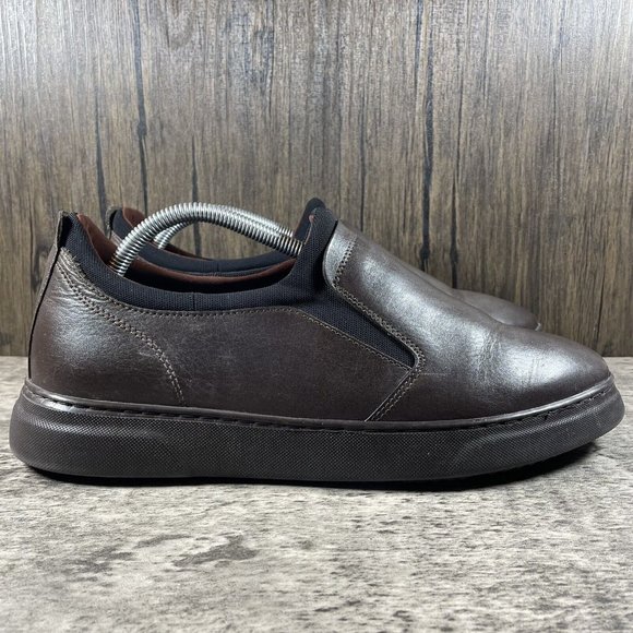 Samuel Hubbard Frequent Traveler Dark Brown Leather Shoes Men’s 9.5 *NO INSOLES* main image 7